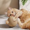Natural Sisal Cat Scratching Ball