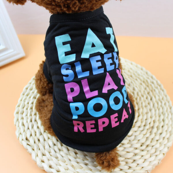 Eat Sleep Play Poop Repeat Pet T-Shirt product detail