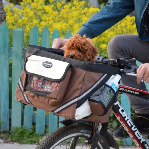 Removable Front Bicycle Carrier for Small Pets product image Removable Front Bicycle Carrier for Small Pets product image
