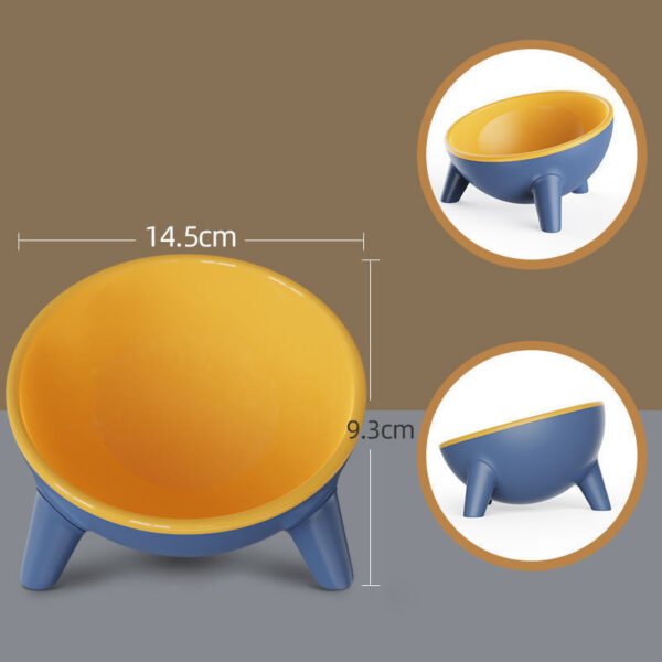 1620903329853.jpg Warm yellow raised cat bowl with a 15-degree tilted stand