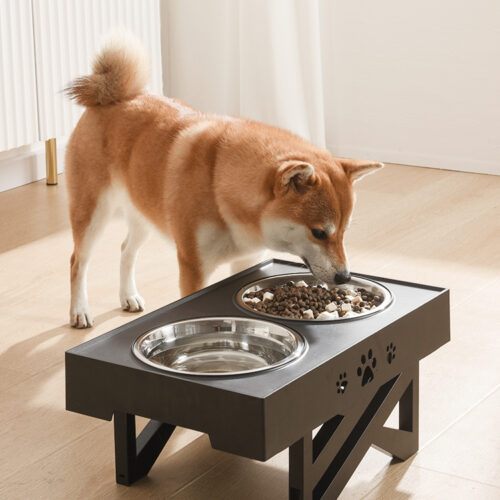 Adjustable Raised Pet Feeding Stand for Dogs product image Adjustable Raised Pet Feeding Stand for Dogs product image