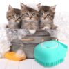 Shampoo-Dispensing Pet Bath Brush product image Shampoo-Dispensing Pet Bath Brush product image