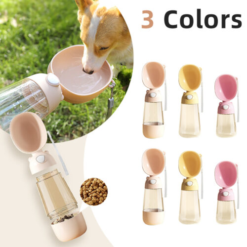 34c93f44-d6dd-4f6f-a7d7-96e59fa83db2.jpg Portable Dog Water Bottle Food And Water Container For Pet Pets Feeder Bowl Outdoor Travel Drinking Bowls Water Dispenser