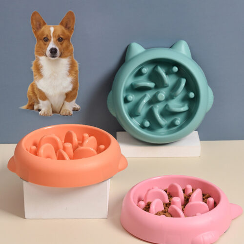 Slow-Feeder Bowl for Dogs & Cats product image Slow-Feeder Bowl for Dogs & Cats product image