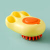 47c2f585-b75a-481f-9f22-48144bb1e74f.jpg Durable Cat Paw Bath Brush Fine Foaming Labor-saving Cartoon Shape Pet Dog Cat Pet Hair Grooming Brush Reusable Dog Hair Comb Pet Products
