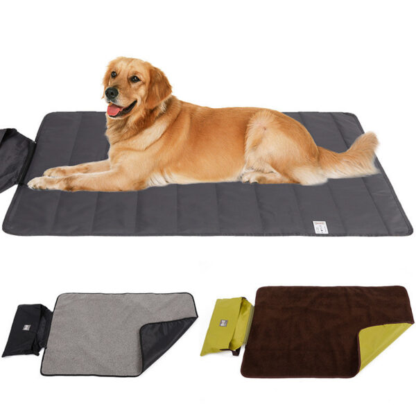 908e2164-b038-43c6-a99e-d402cfcfa28f.jpg Outdoor Pet Blanket Folding Storage Portable Waterproof Warmth Dog Cat Products