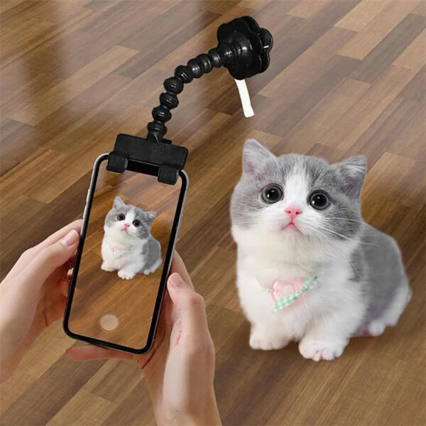 Pet Selfie Phone Clip for Treats & Toys product image
