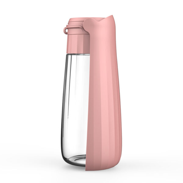 d731f2e5-7667-4823-9766-15d4e4bd0df6.jpg Pet Water Cup Outdoor Portable Folding Dog Water Bottle 550ml Large Capacity Medium To Large Dog Drinking Bottle