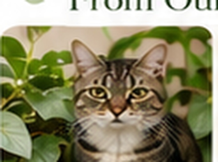 Cat in a bright home