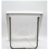 Plastic Door Fence for Dogs with Pet Door product image