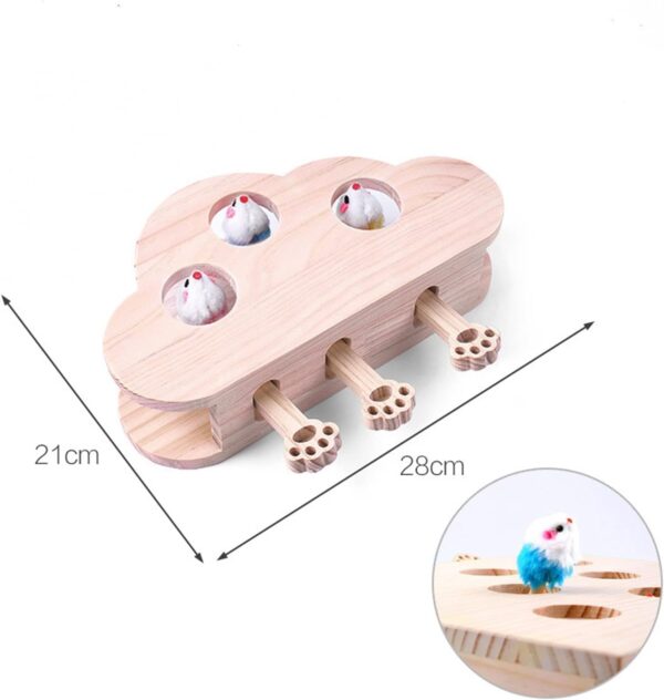 Cat Scratcher and Pop-Up Whack-a-Mole Toy product image Cat Scratcher and Pop-Up Whack-a-Mole Toy product image