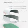 Fully Enclosed Cat Litter Box product image Fully Enclosed Cat Litter Box product image