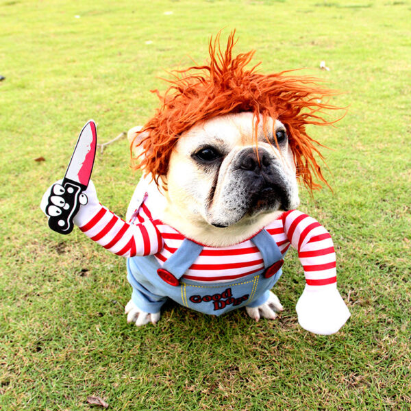 Fatal Doll Halloween Costume for Dogs & Cats product image Fatal Doll Halloween Costume for Dogs & Cats product image