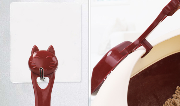 Cat-Shaped Plastic Litter Scoop product image Cat-Shaped Plastic Litter Scoop product image