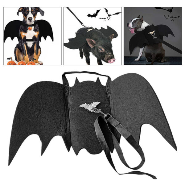 Halloween funny pet bat wings dog clothes product image Halloween funny pet bat wings dog clothes product image