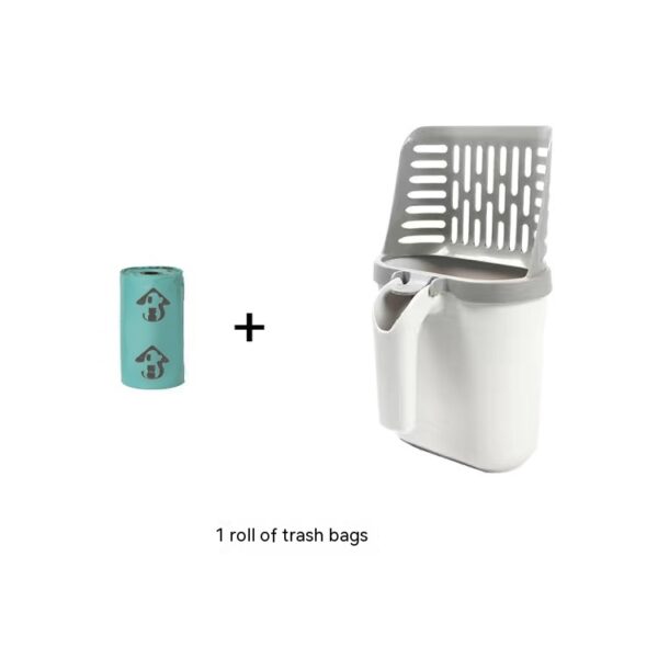 Portable Cat Litter Scoop with Waste Bag Holder product image Portable Cat Litter Scoop with Waste Bag Holder product image