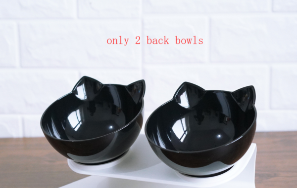 Inclined Cat Bowl with Raised Base product image