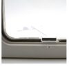 Plastic Door Fence for Dogs with Pet Door