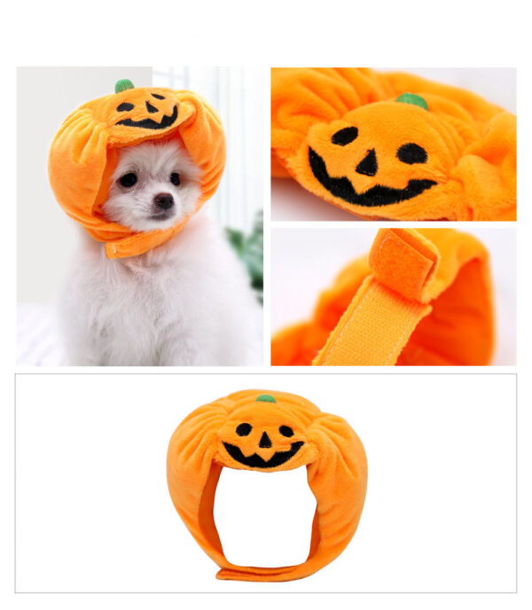 Halloween Pumpkin Pet Hat product image