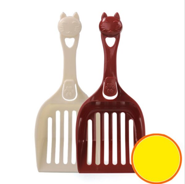 Cat-Shaped Plastic Litter Scoop product image Cat-Shaped Plastic Litter Scoop product image