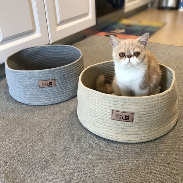 Handmade Cotton Rope Cat Litter product image Handmade Cotton Rope Cat Litter product image