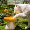 Raised Mushroom Cat Bowl product image Raised Mushroom Cat Bowl product image