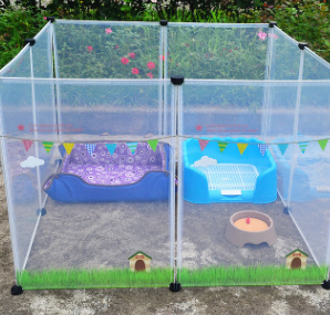 Transparent Pet Fence for Dogs Transparent Pet Fence for Dogs