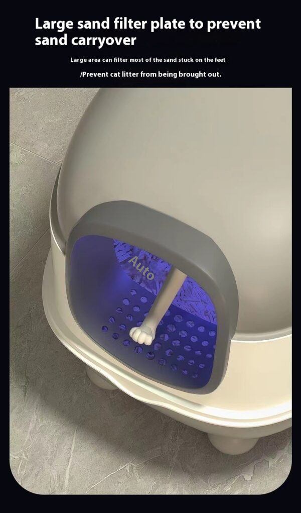 Oversized Fully Enclosed Cat Litter Box product image Oversized Fully Enclosed Cat Litter Box product image