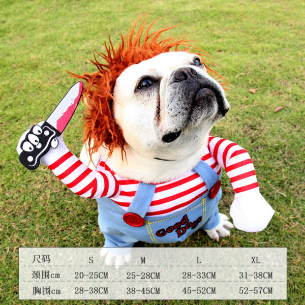 Fatal Doll Halloween Costume for Dogs & Cats product image Fatal Doll Halloween Costume for Dogs & Cats product image
