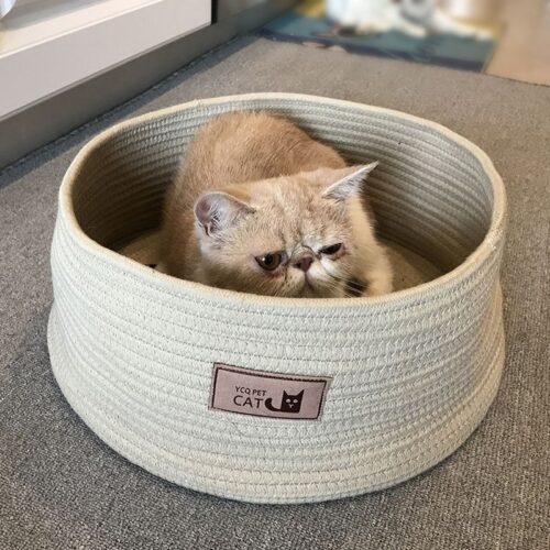 Handmade Cotton Rope Cat Litter Handmade Cotton Rope Cat Litter