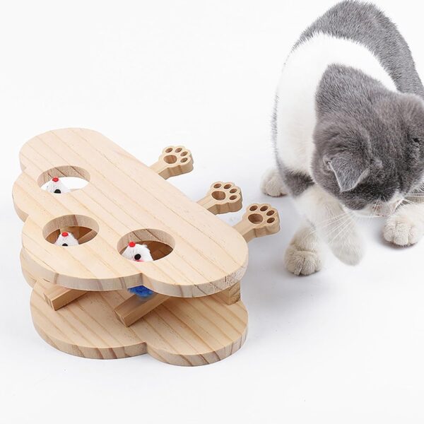 Cat Scratcher and Pop-Up Whack-a-Mole Toy product image Cat Scratcher and Pop-Up Whack-a-Mole Toy product image