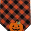 Halloween Pumpkin Bandana for Dogs product image