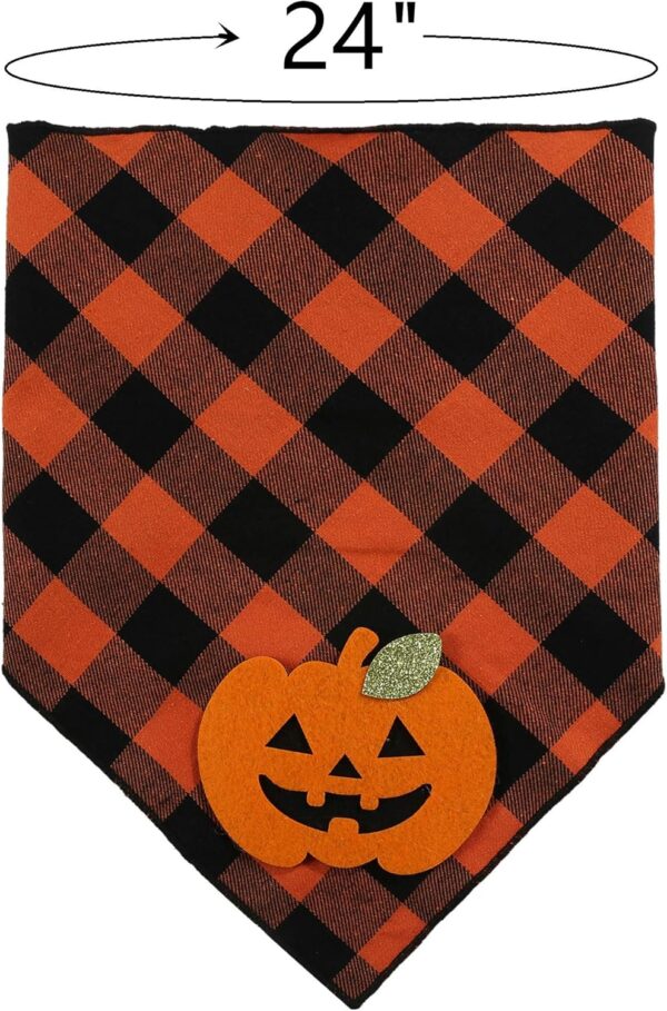 Halloween Pumpkin Bandana for Dogs product image