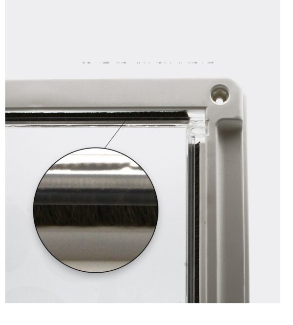 Plastic Door Fence for Dogs with Pet Door product image