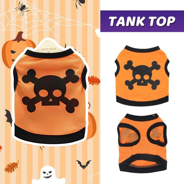 Halloween Skull & Crossbones Pet Outfit for Dogs & Cats product image