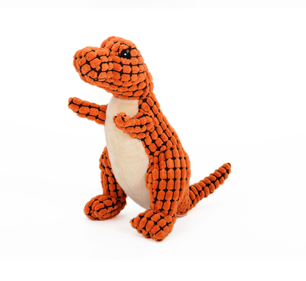 Plush Dinosaur Squeaky Dog Toy product image Plush Dinosaur Squeaky Dog Toy product image