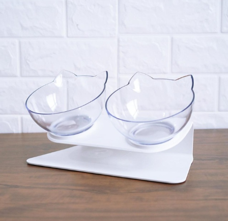 Inclined Cat Bowl with Raised Base product image