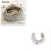2-in-1 Plush Hooded Pet Bed product image