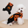 Halloween Printed Dog Costume Halloween Printed Dog Costume
