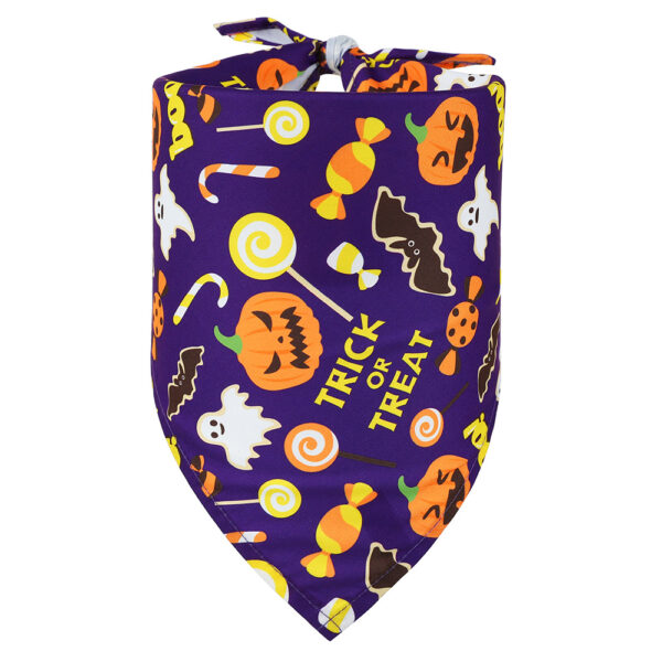 Halloween Triangle Pet Bib product image Halloween Triangle Pet Bib product image