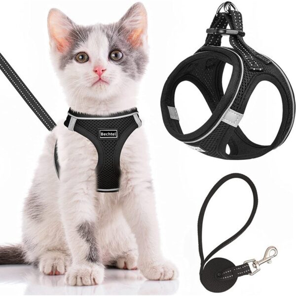 Adjustable Dog and Cat Harness Vest with Leash product image