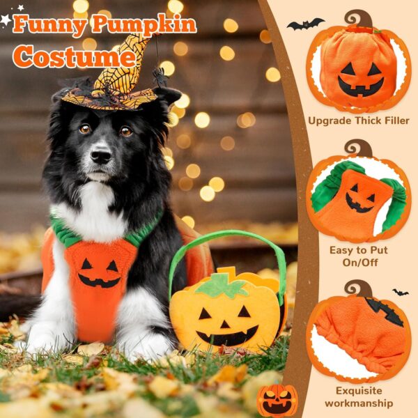 Halloween Pumpkin Costume for Dogs & Cats product image Halloween Pumpkin Costume for Dogs & Cats product image