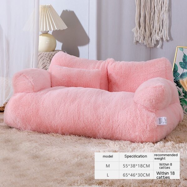 Soft Cat Sofa Bed with Pillow