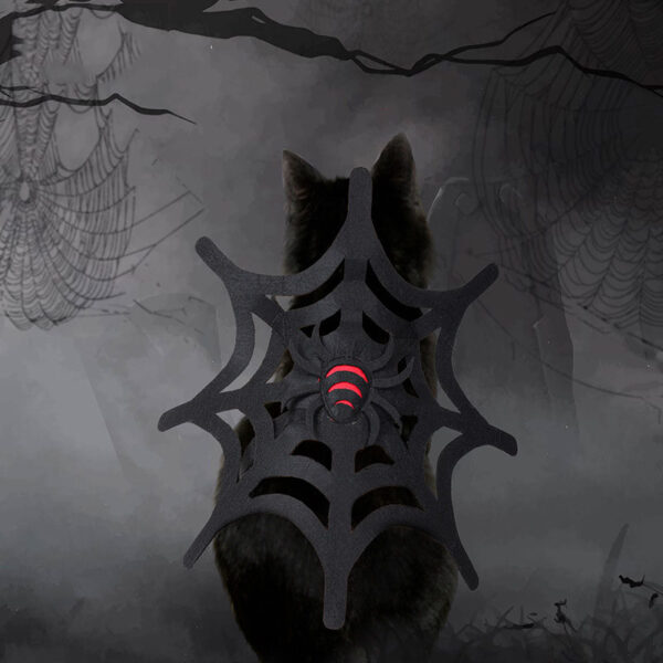 Halloween Spider Web Pet Clothing product image Halloween Spider Web Pet Clothing product image