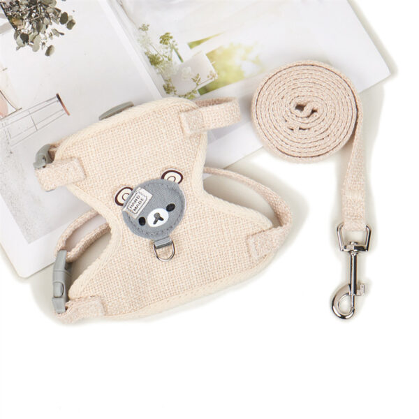 Adjustable Dog Rope Vest and Leash Set product image