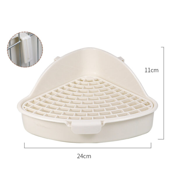 Corner Litter Box for Small Pets product image Corner Litter Box for Small Pets product image