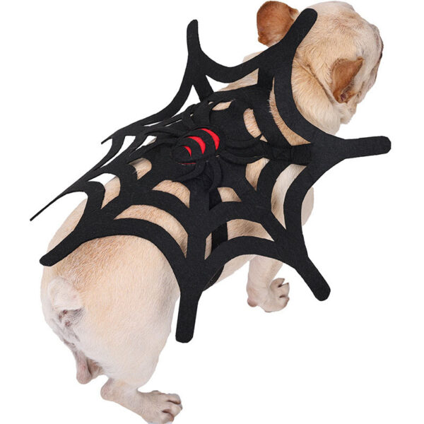 Halloween Spider Web Pet Clothing product image Halloween Spider Web Pet Clothing product image