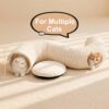 Collapsible Flannel Cat Tunnel Bed product image