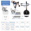 Pet Dog Wheelchair Scooter – Blue | XS, S & M