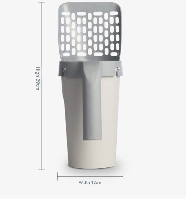 Portable Cat Litter Scoop with Waste Bag Holder product image Portable Cat Litter Scoop with Waste Bag Holder product image